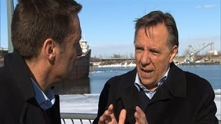 François Legault en entrevue [upl. by Killie]