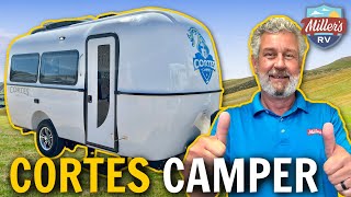 2023 Cortes Campers 17foot Small Travel Trailer  FULLY Fiberglass Travel Trailer [upl. by Reich]