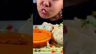 Momos ASMR 🥟🥣 Disha Patgiri MUKBANG Dumplings Mandu [upl. by Hultgren]