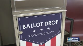 Early inperson voting kicks in Sedgwick County [upl. by Dickinson]