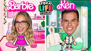 CASA DA BARBIE VS CASA DO KEN NO TOCA LIFE WORLD [upl. by Margarita]