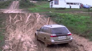 Subaru Outback 25 ATVTD rallye section 2 Kříše [upl. by Swanhilda]