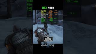 RTX 4060 God Of War Ragnarok 1440P [upl. by Pisano]