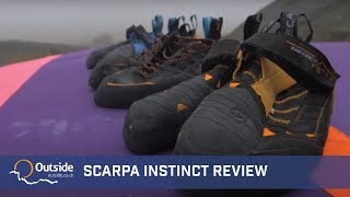 Scarpa Instinct VS VSR and Lace Climbing Shoes [upl. by Assenahs]