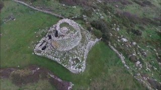 SARDEGNA archeologia  Nuraghe quotSanta BarbaraquotMacomer [upl. by Nosittam]