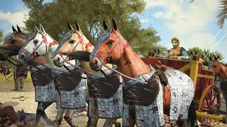 Chariots Commit War Crimes  2v2 Rome 2 Siege [upl. by Wallas178]