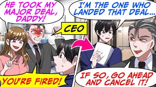 The CEO’s Daughter Took All My Credit So I Ended the Deal amp Quit on the Spot…RomCom Manga Dub [upl. by Fanchet132]