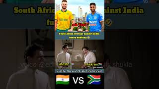 South Africa stretegy against India T20i funny dubbing 🤣 shorts rajneeshshukla indiavssouthafrica [upl. by Lynea]