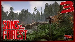 How to Slay a BEAST  Sons Of The Forest pt3 [upl. by Naltiak]