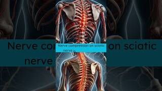 Sciatica pain  back pain sciatica backpain facts viralshorts science knowledge disease [upl. by Gonta]