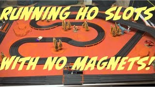 Racing HO slot cars without magnets [upl. by Stav]