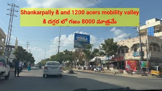 Plots for sale in Hyderabad near Mominpet shankarpally  Price 8000 sqyard [upl. by Adlaremse]