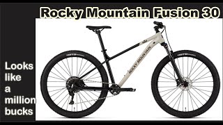 2023 Rocky Mountain Fusion 30 Details Specifications of this great looking hardtail mountain bike [upl. by Roland]