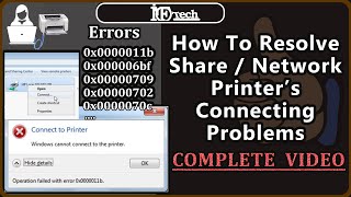 How to connect to a shared printer Connecting to a share printer Fix share printer connectivity [upl. by Arima]