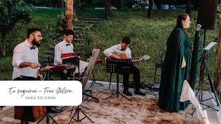 Música para Casamento Católico  Saída do casal  Eu seguirei  Frei Gilson [upl. by Carlene]