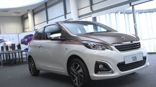 New Peugeot 108  Exterior Carscoops [upl. by Ycats]