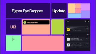 Figma Redesigned Eyedropper [upl. by Alemak286]