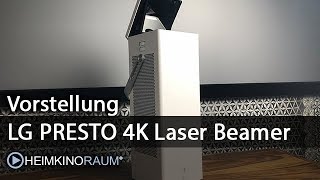 LG Presto HU80KSW 4K Laserbeamer HU80KG Vorstellung  Erste Eindrücke [upl. by Nedla294]