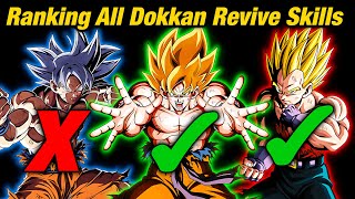 Dokkan Battle Ranking All Dokkan Revive Skills 2023 [upl. by Atileda]