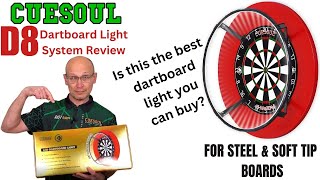 Best Dartboard Light  Cuesoul D8 Dartboard Light System Review [upl. by Hgieleak]