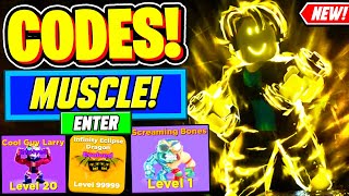 ⚠️New⚠️ ALL WORKING CODES For Muscle Legends 2024  Roblox Muscle Legends Codes 2024 [upl. by Sulokcin]