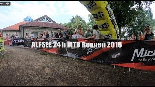 Alfsee 24 Stunden Mountainbike MTB Rennen 2018 [upl. by Atsugua]