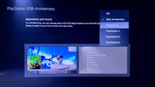 PS5 30th Anniversary All Themes Full Tour [upl. by Serafina405]