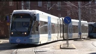 SL Tram Tvärbanan Gröndal Stockholm [upl. by Atilal953]