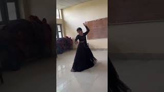 Ghar more pardesiya💃 talent search program in pg CollegeGw dance bollywoodsong viraldance2024 [upl. by Rhine]