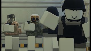 Service Corridor Assault  Roblox Animation [upl. by Joete]