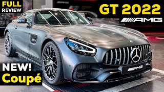 2022 MERCEDES AMG GT Coupé NEW BRUTAL NIGHT EDITION Full InDepth Review In Affalterbach Germany [upl. by Sosthina]