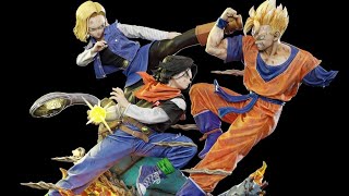 KD Androids vs Gohan 14 Diorama Statue Preview [upl. by Jerrilee]