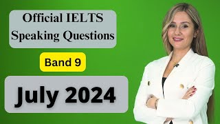 Recent IELTS Speaking Test Questions and band 9 answers 2024 [upl. by Wolfson949]