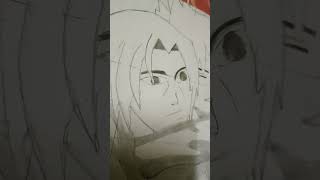 itachi and sasuke anime drawing animeart phonk simpledrawingstepbystep [upl. by Drabeck97]