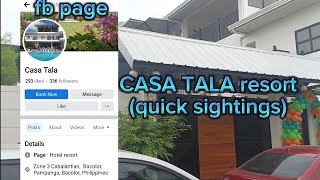 Casa Tala · · Hotel resort · Zone 3 Cabalantian Bacolor Pampanga Bacolor Philippines [upl. by Neoma]