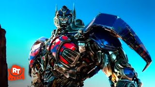 Transformers Age Of Extinction Joining forces with the Dinobots HD CLIP [upl. by Itaws]