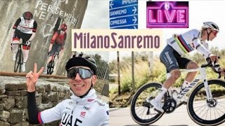 Commento LIVE della MILANO SANREMO 2024 [upl. by Noirret453]