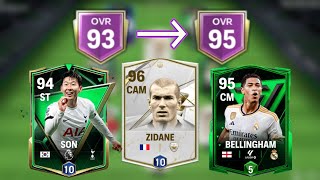 EPIC F2P TEAM UPGRADE 93 TO 95 OVR   EA FC MOBILE 24 [upl. by Kruse]