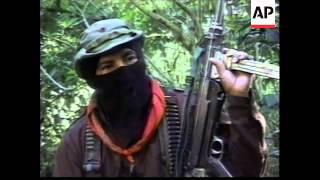 MEXICO NATIONWIDE POLL URGES ZAPATISTA REBELS TO LAY DOWN ARMS [upl. by Enaenaj543]