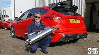 My Focus RS has an XForce Varex Exhaust  PROJECT PART 6 [upl. by Dominique270]