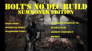 Remnant from the Ashes No DLC summoner build vs apocalypse bosses [upl. by Oap]