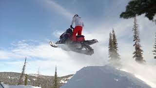 Snowmobile Jump Clinic  EP 35 [upl. by Duaner]