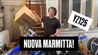 Nuovo scarico per la nostra Yz 125 [upl. by Stafani]