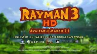 Rayman 3 HD Power Up Trailer North America [upl. by Notneiuq]