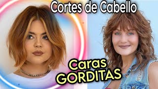 Los MEJORES CORTES de PELO para GORDITAS con PAPADA CARA REDONDA y CUELLO CORTO Perfila el Rostro [upl. by Ardle887]