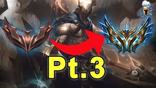 DE BRONCE A RETADOR CON PANTHEON TOP PT3 [upl. by Dolf]