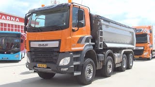 DAF CF 460 FAD CF85 8X4 Tipper Truck Rigid Exterior and Interior [upl. by Korrie407]