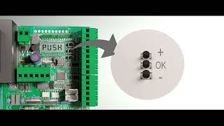 Beninca Transmitter Programming  Display Version [upl. by Rebak]