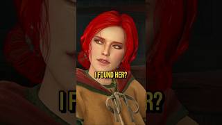 Triss Asks Geralt About Yen  The Witcher 3 [upl. by Townie]