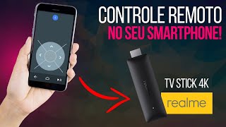 Realme TV Stick 4k  celular como controle remoto [upl. by Grevera6]